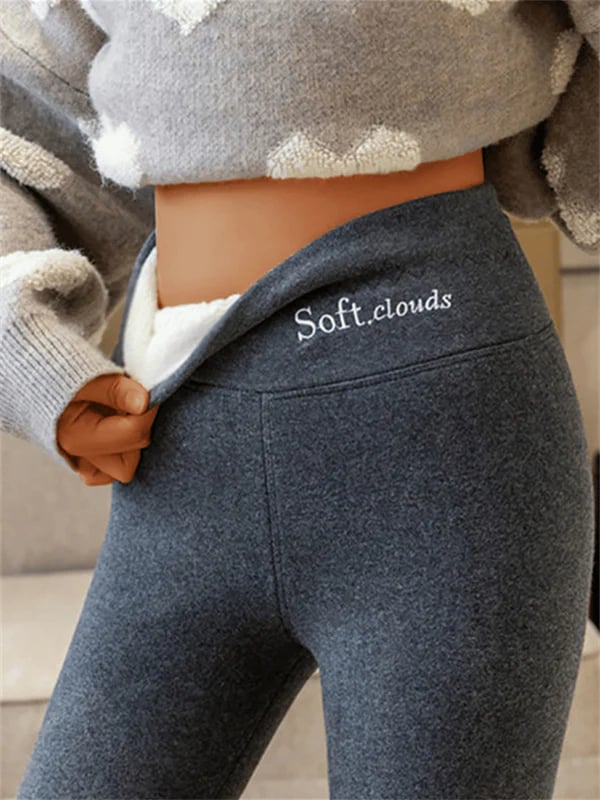 Ilona Kuschelige Damen-Winterhose mit warmem Plüschfutter