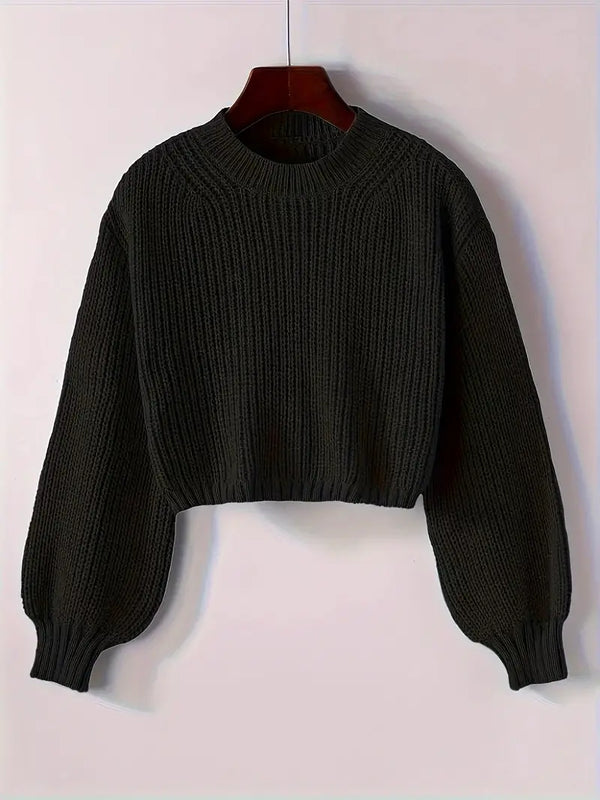 Irene Modischer Crop-Sweater für Damen