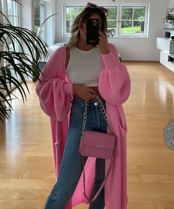 Weiches Lang Hellpink Für Dich Bequemer Hoodie Für Kinder