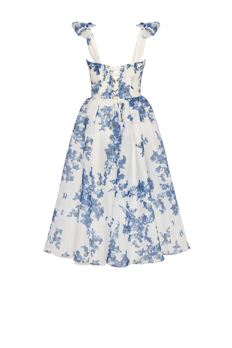 Elegantes Kleid mit Blumenmuster für besondere Anlässe