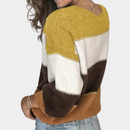 Claire - Schicker Gestreifter Damenpullover