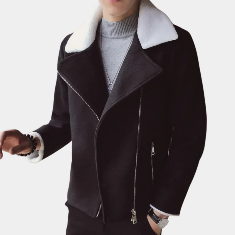 Elegante warme Jacke für Männer