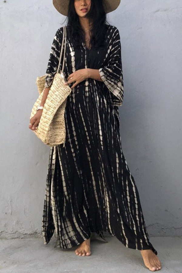 Weiches Freely - Lässiges Batik-Boho-Überwurfkleid für dich