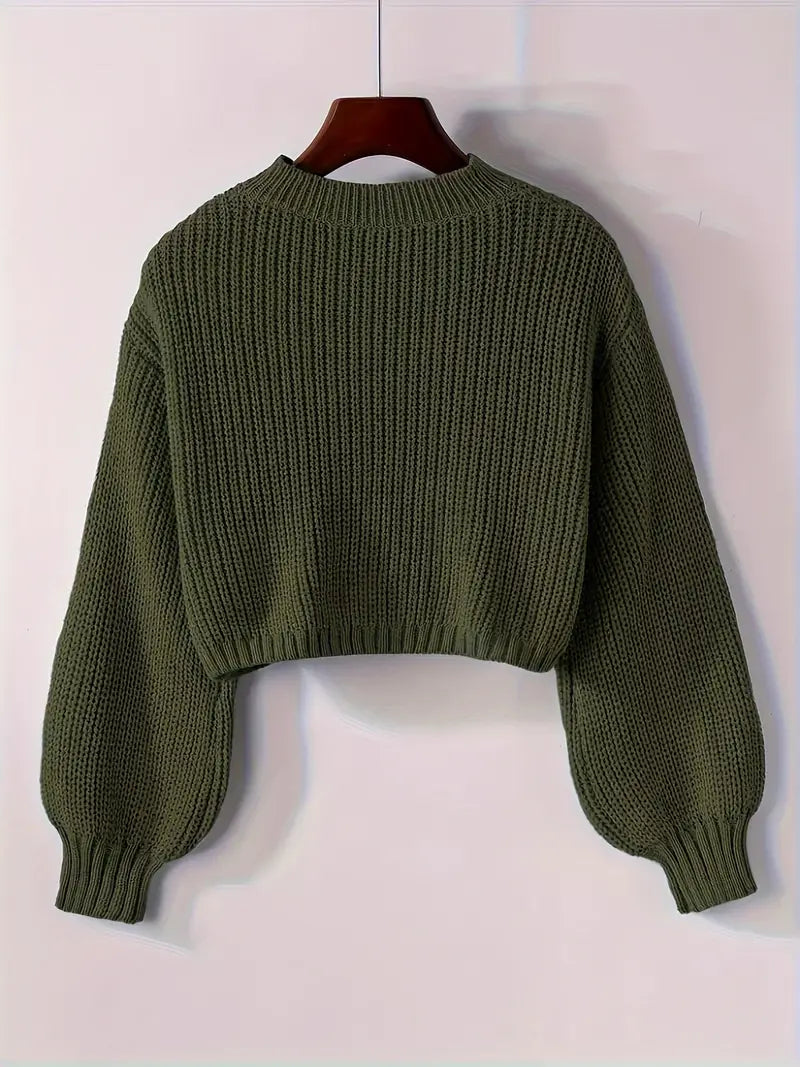 Irene Modischer Crop-Sweater für Damen