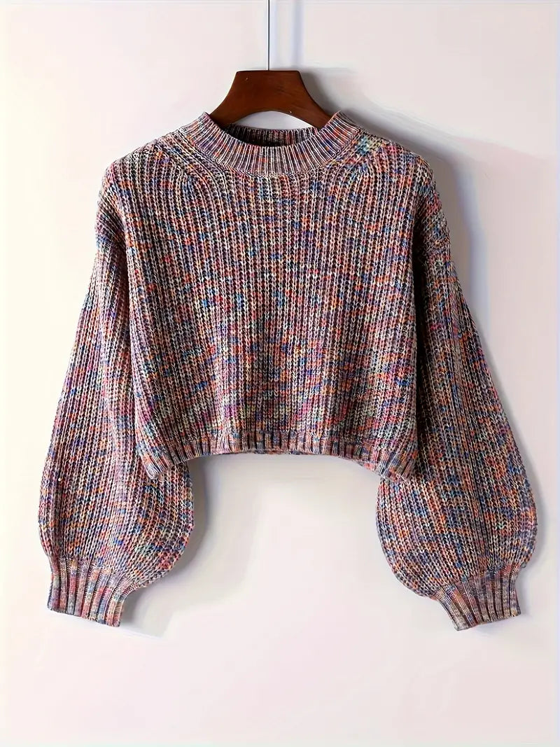 Irene Modischer Crop-Sweater für Damen