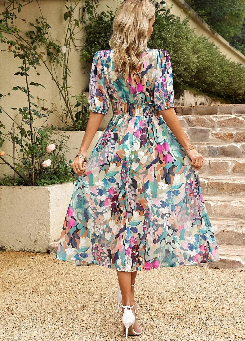 Elegantes Mathilda Midikleid für Damen mit Stil und Komfort