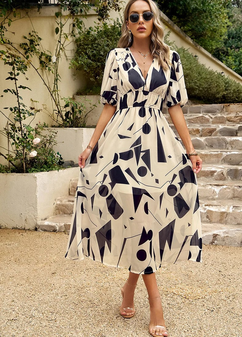 Elegantes Mathilda Midikleid für Damen mit Stil und Komfort