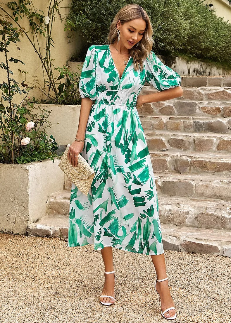 Elegantes Mathilda Midikleid für Damen mit Stil und Komfort