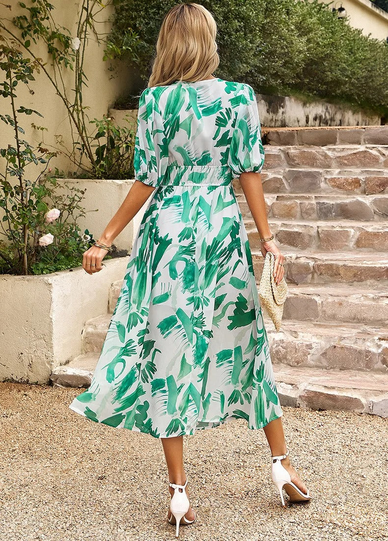 Elegantes Mathilda Midikleid für Damen mit Stil und Komfort
