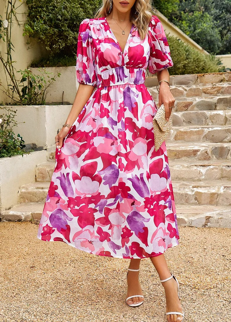 Elegantes Mathilda Midikleid für Damen mit Stil und Komfort