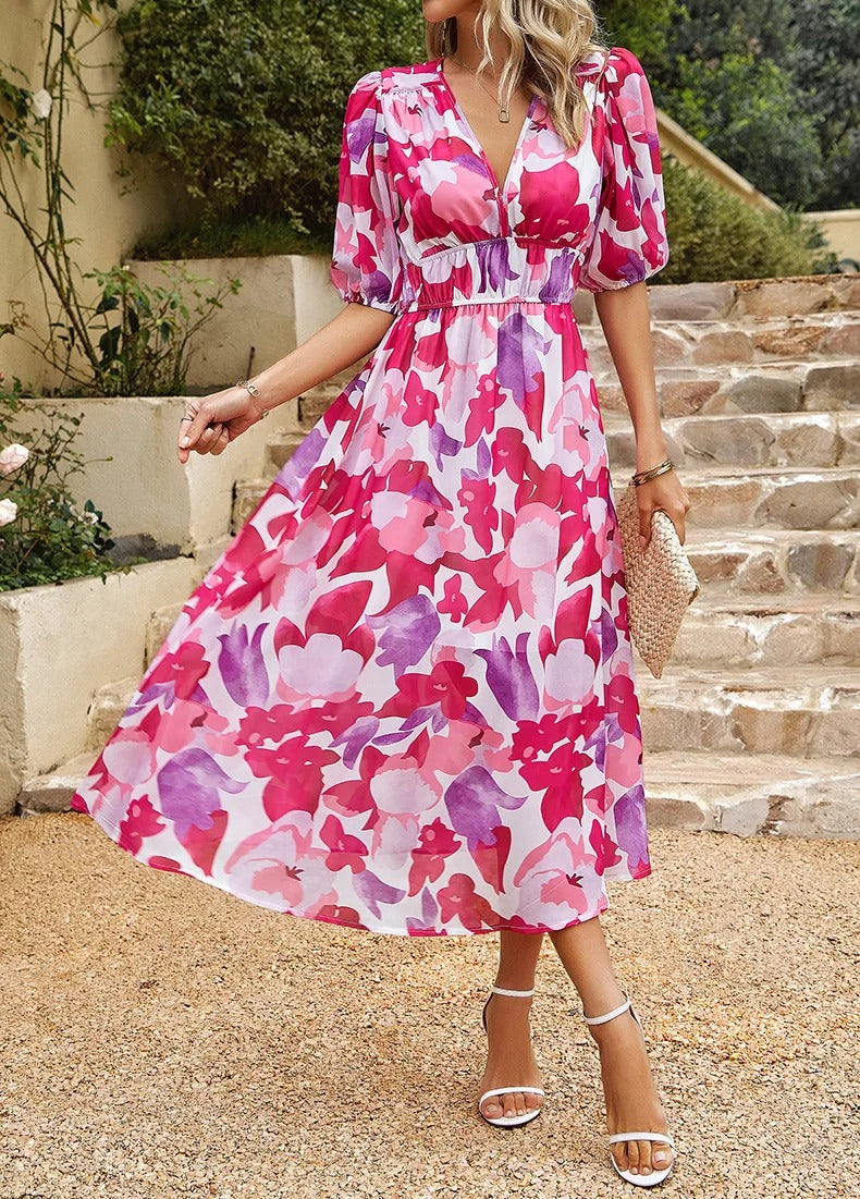 Elegantes Mathilda Midikleid für Damen mit Stil und Komfort