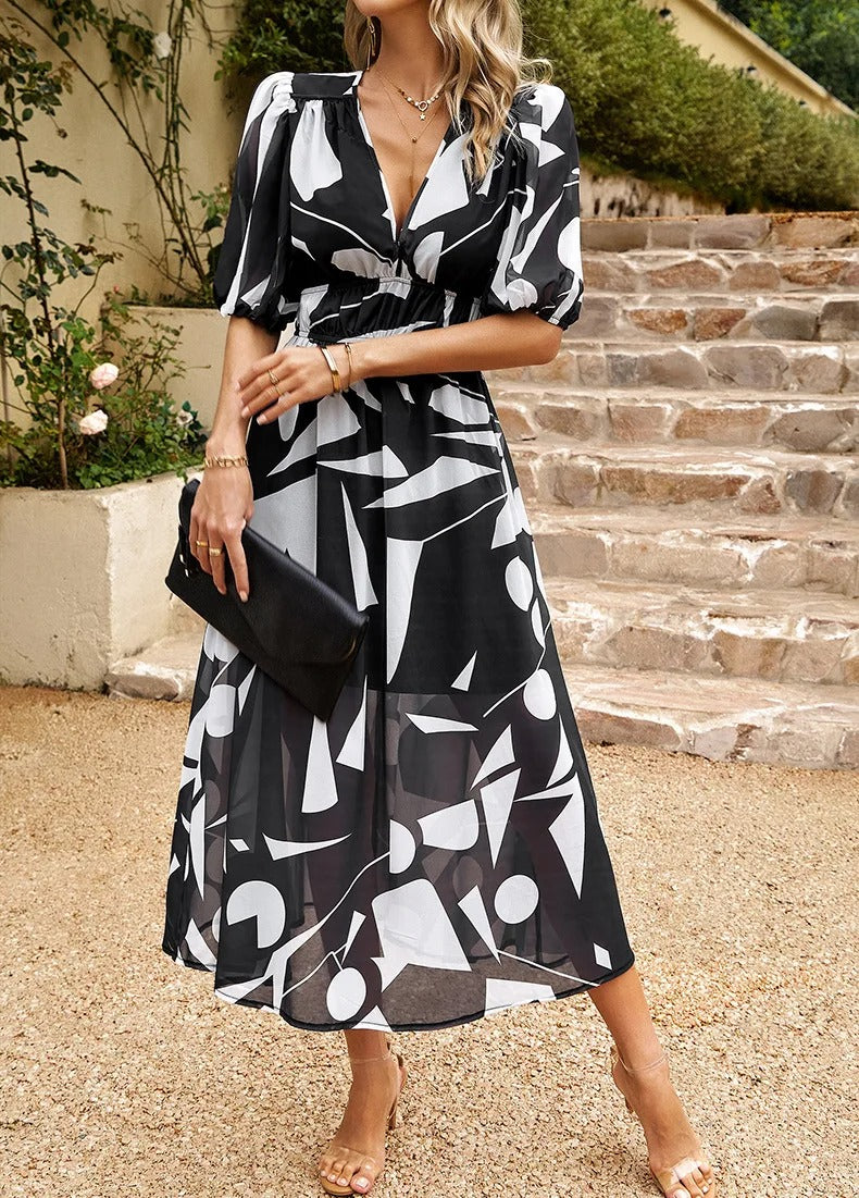 Elegantes Mathilda Midikleid für Damen mit Stil und Komfort