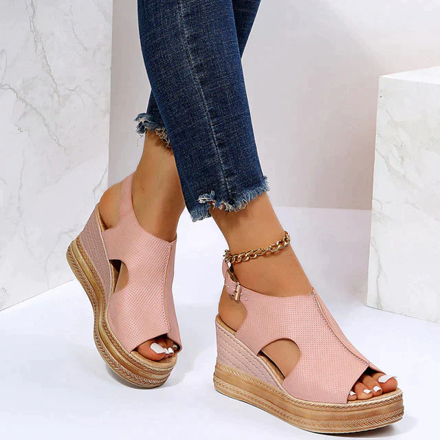 Bequeme und Stilvolle Plateau-Sandalen für dich