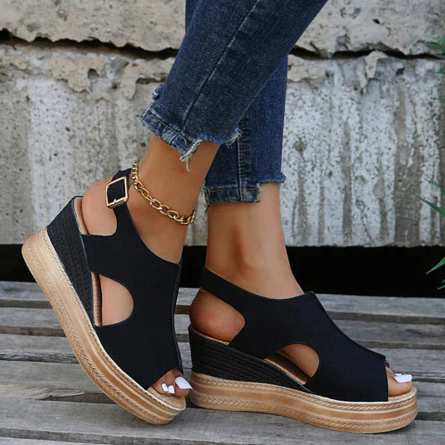 Bequeme und Stilvolle Plateau-Sandalen für dich