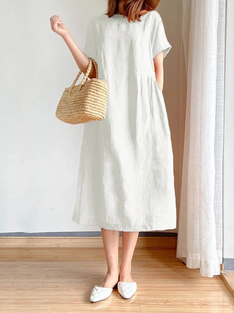 Weiches, Bequemes Kleid in Übergröße für dich Sommerkleid
