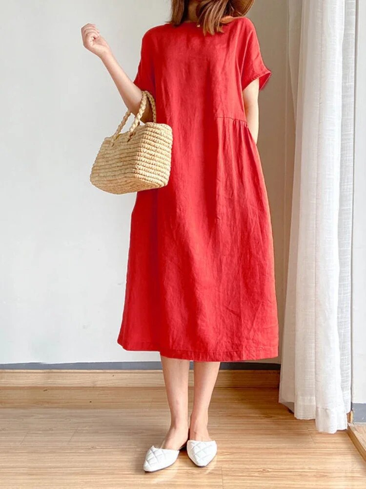 Weiches, Bequemes Kleid in Übergröße für dich Sommerkleid