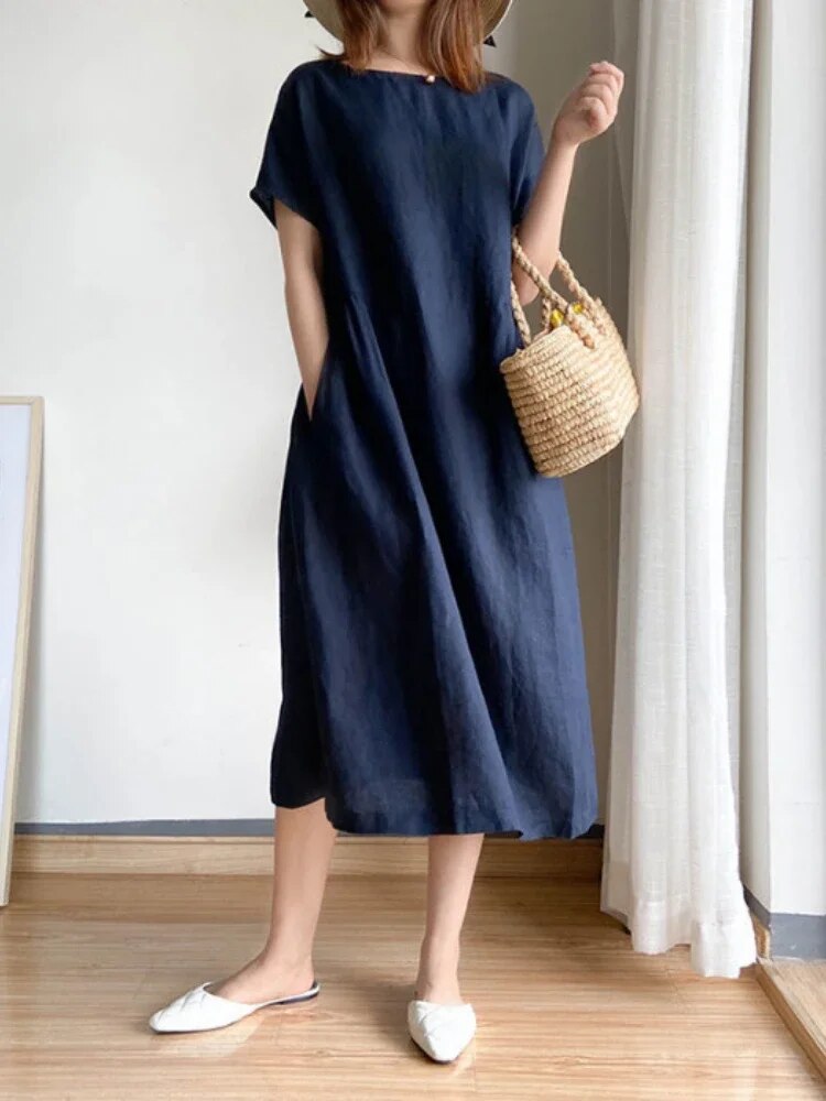 Weiches, Bequemes Kleid in Übergröße für dich Sommerkleid