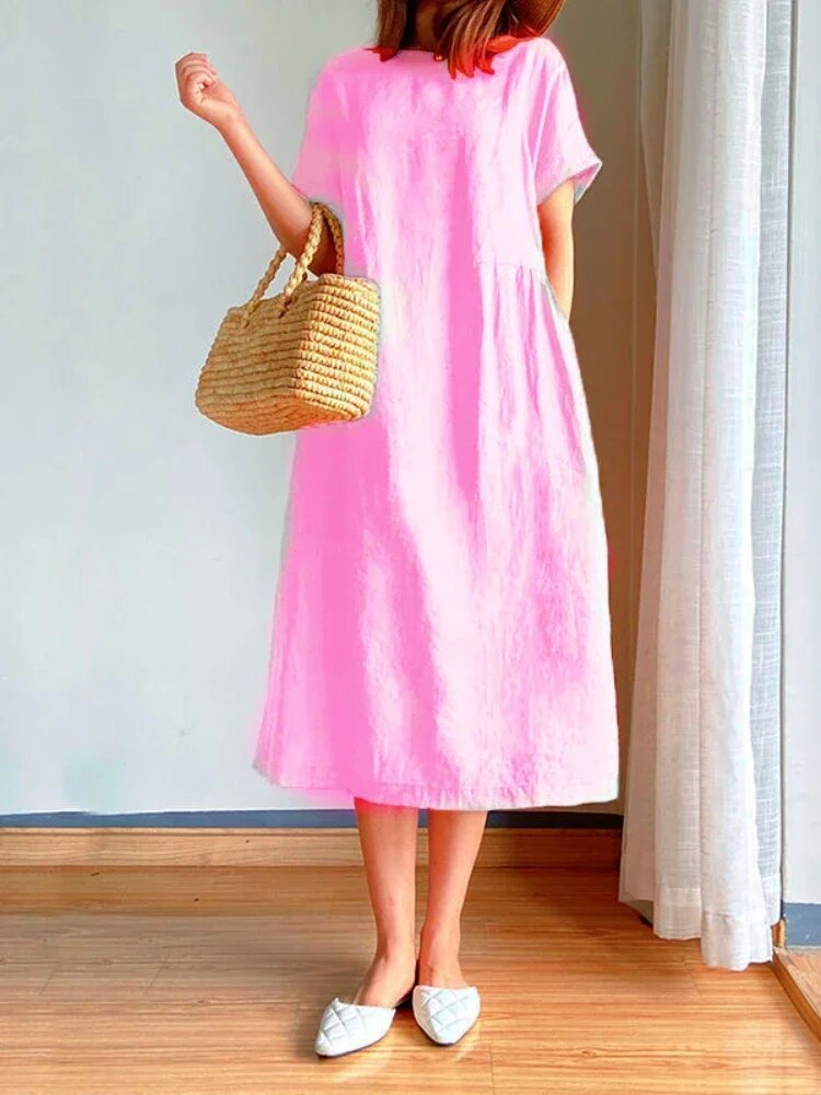 Weiches, Bequemes Kleid in Übergröße für dich Sommerkleid