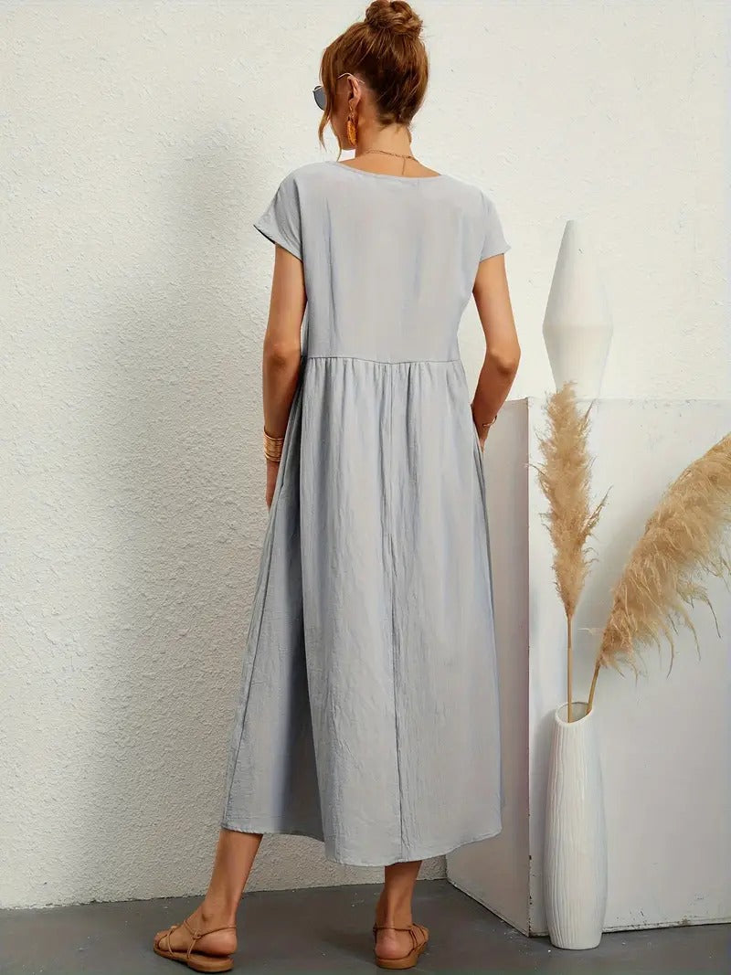 Bequemes - Kleid mit Taschen für dich, Elegant und Praktisch
