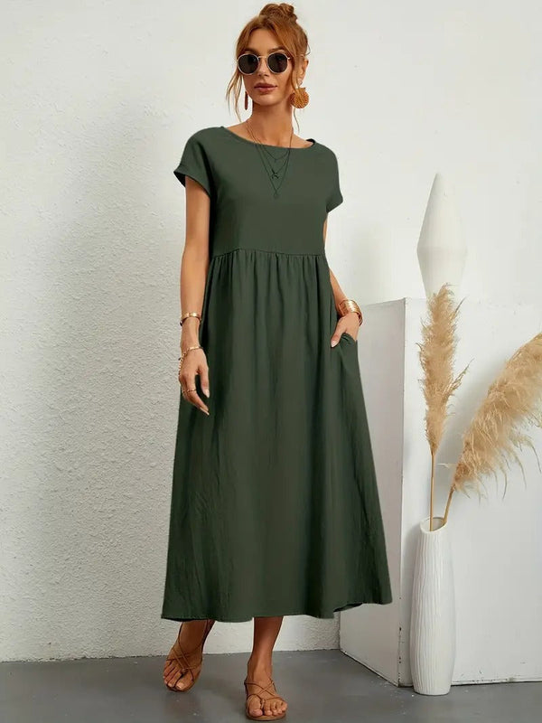 Bequemes - Kleid mit Taschen für dich, Elegant und Praktisch