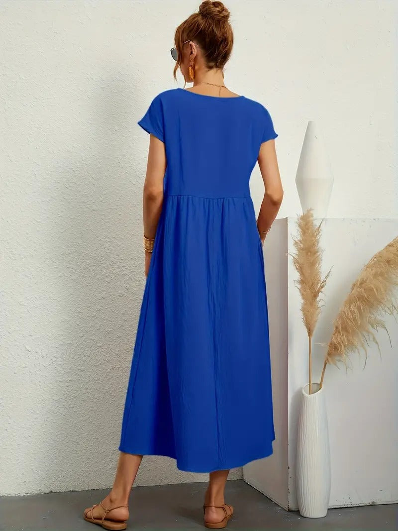 Bequemes - Kleid mit Taschen für dich, Elegant und Praktisch