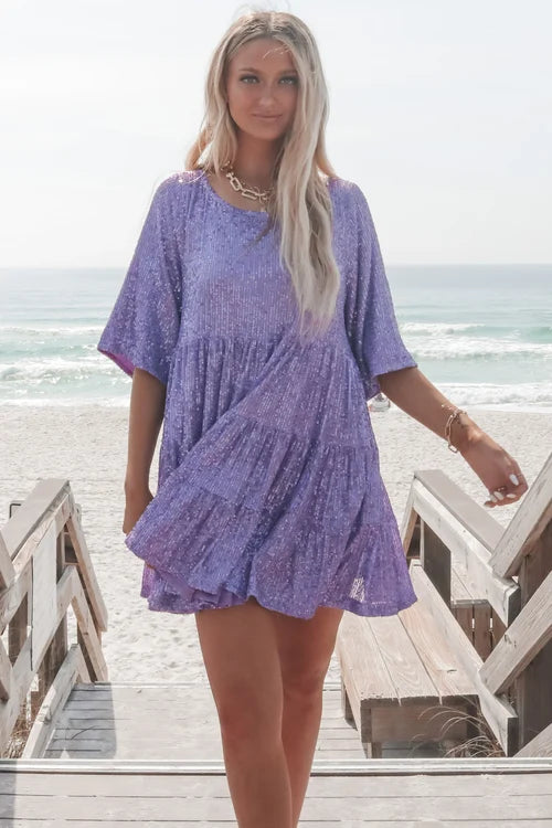 Bequemes Pailletten Kleid Für Kleine Prinzessinnen Spaß