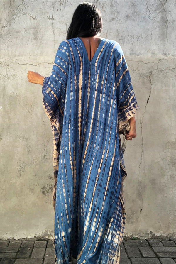 Weiches Freely - Lässiges Batik-Boho-Überwurfkleid für dich