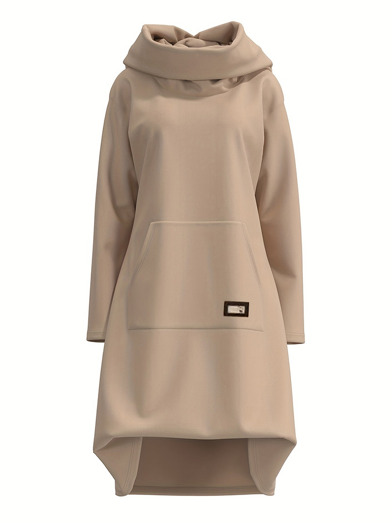 Bequemes Eleonore Hoodie Kleid für einen stylischen Look