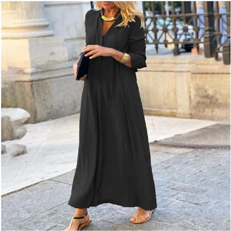 Elegantes Lang Maxikleid Rosalinde für Damen im Alltag