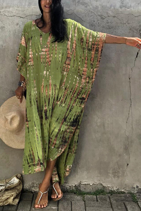 Weiches Freely - Lässiges Batik-Boho-Überwurfkleid für dich