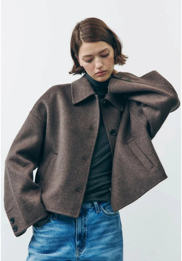 Elegante, klassische Damen-Übergangsjacke