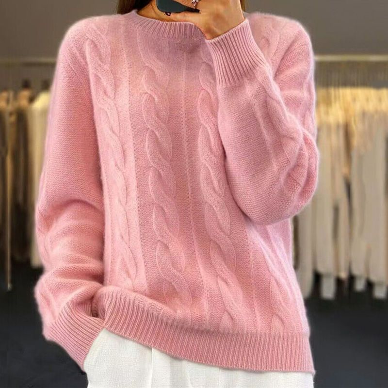 Eleganter Bequemer Pullover Für Stilvolle Anlässe