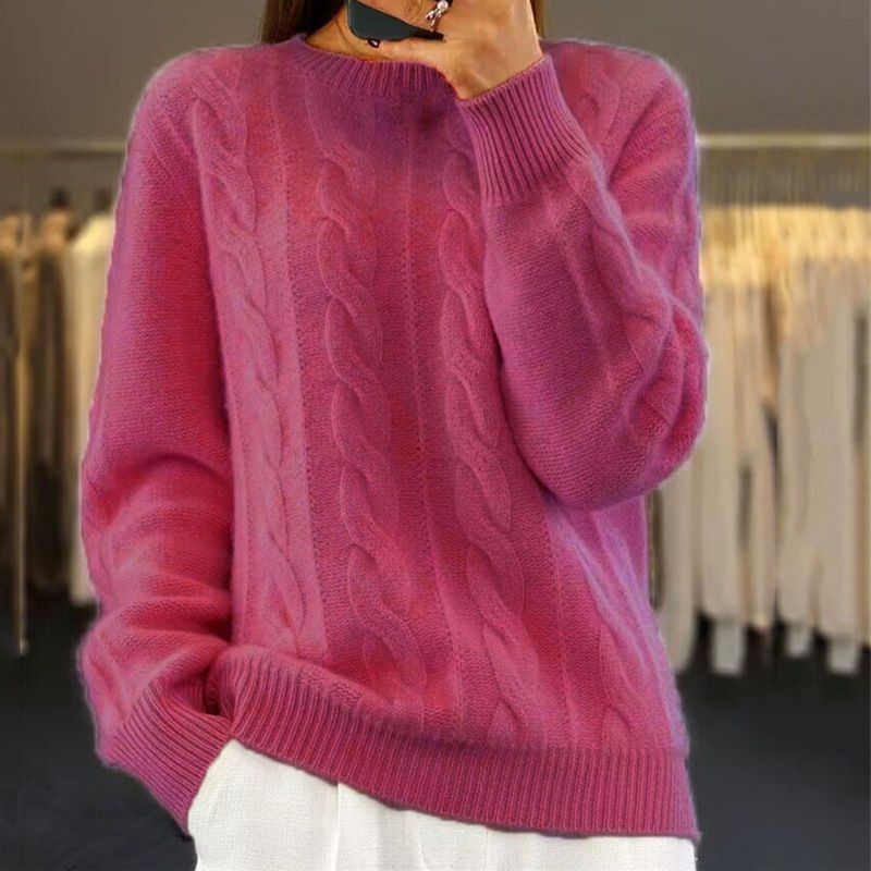Eleganter Bequemer Pullover Für Stilvolle Anlässe