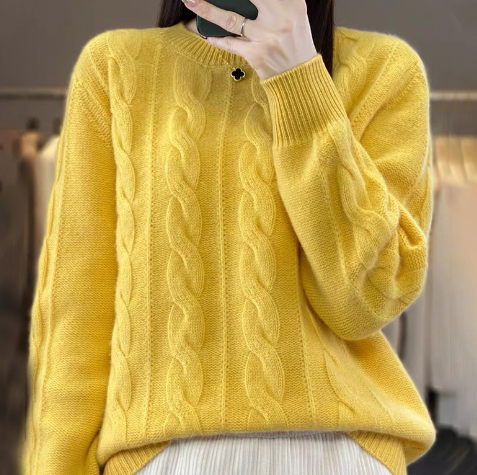 Eleganter Bequemer Pullover Für Stilvolle Anlässe