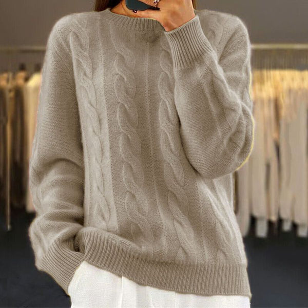 Eleganter Bequemer Pullover Für Stilvolle Anlässe