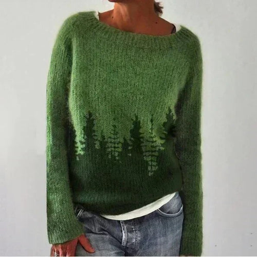 Eleganter Bequemer Strickpulli Für Jeden Tag Damen Pullover