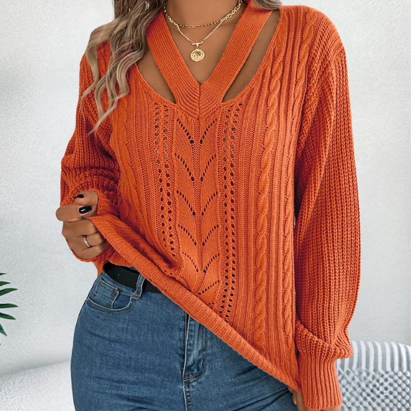 Eleganter Pullover Für Damen Mit Weichem Material