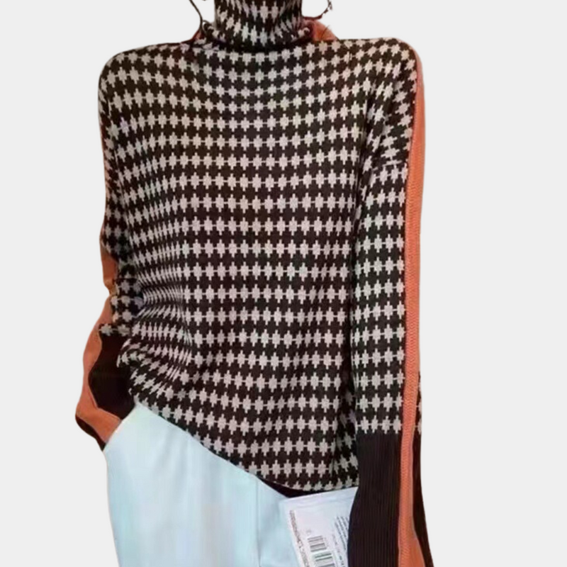 Eleganter Pullover Für Frauen Mit Weichem Material