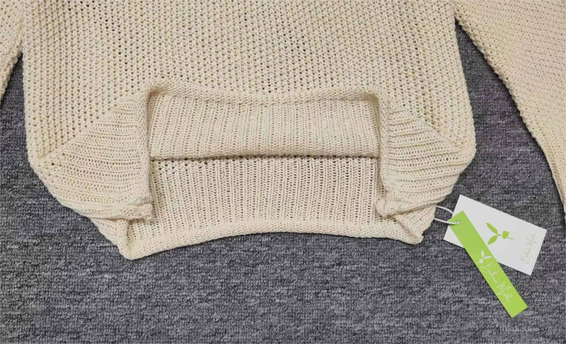 Eleganter Pullover Für Kühle Tage Mit Langem Arm