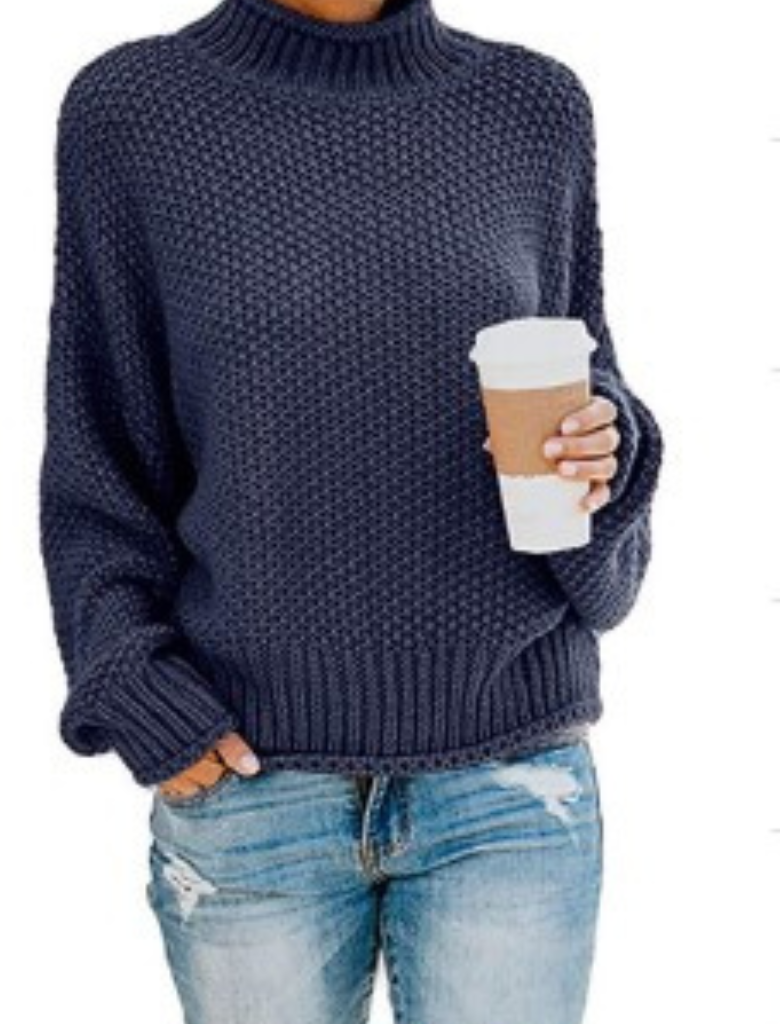 Eleganter Pullover Für Kühle Tage Mit Langem Arm