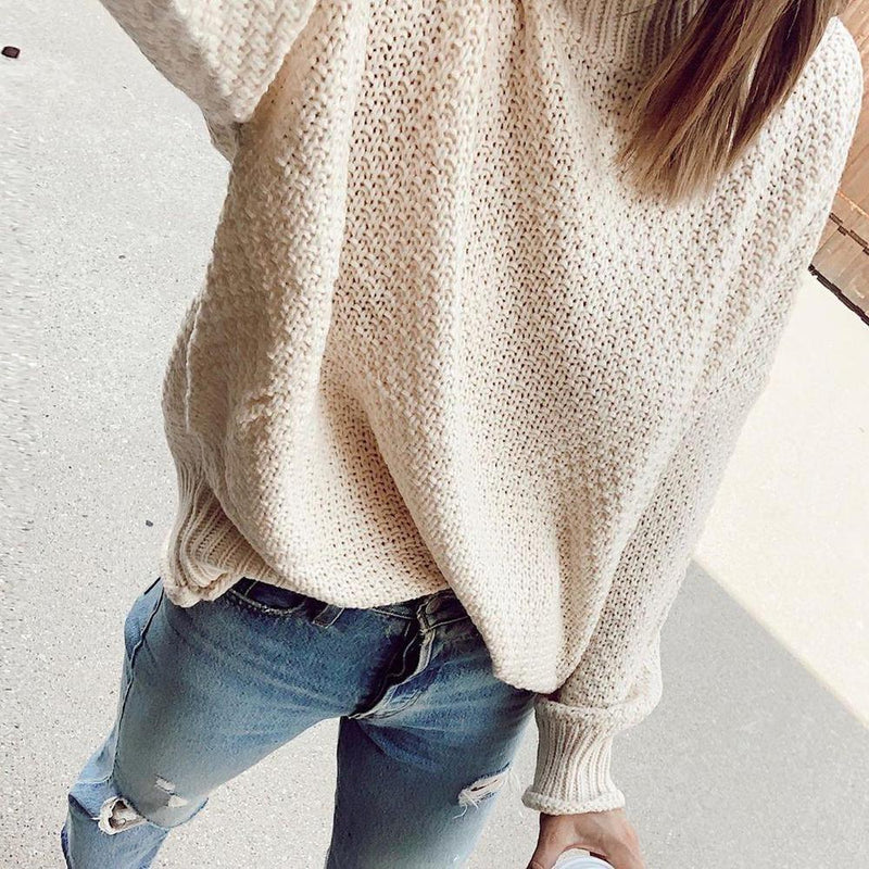 Eleganter Pullover Für Kühle Tage Mit Langem Arm