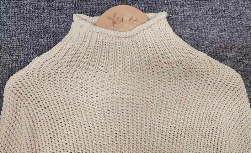 Eleganter Pullover Für Kühle Tage Mit Langem Arm