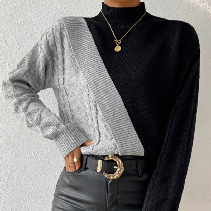 Eleganter Und Bequemer Pullover Für Die Modebewusste Frau