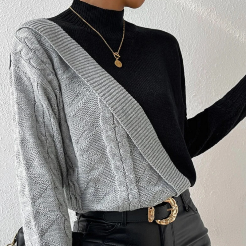 Eleganter Und Bequemer Pullover Für Die Modebewusste Frau