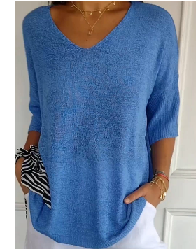 Eleganter Und Bequemer Pullover Für Kalte Tage