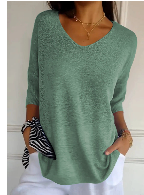 Eleganter Und Bequemer Pullover Für Kalte Tage