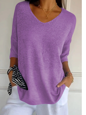 Eleganter Und Bequemer Pullover Für Kalte Tage