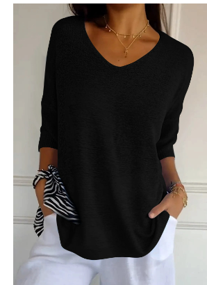 Eleganter Und Bequemer Pullover Für Kalte Tage