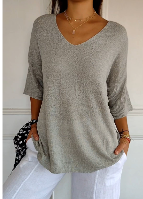 Eleganter Und Bequemer Pullover Für Kalte Tage