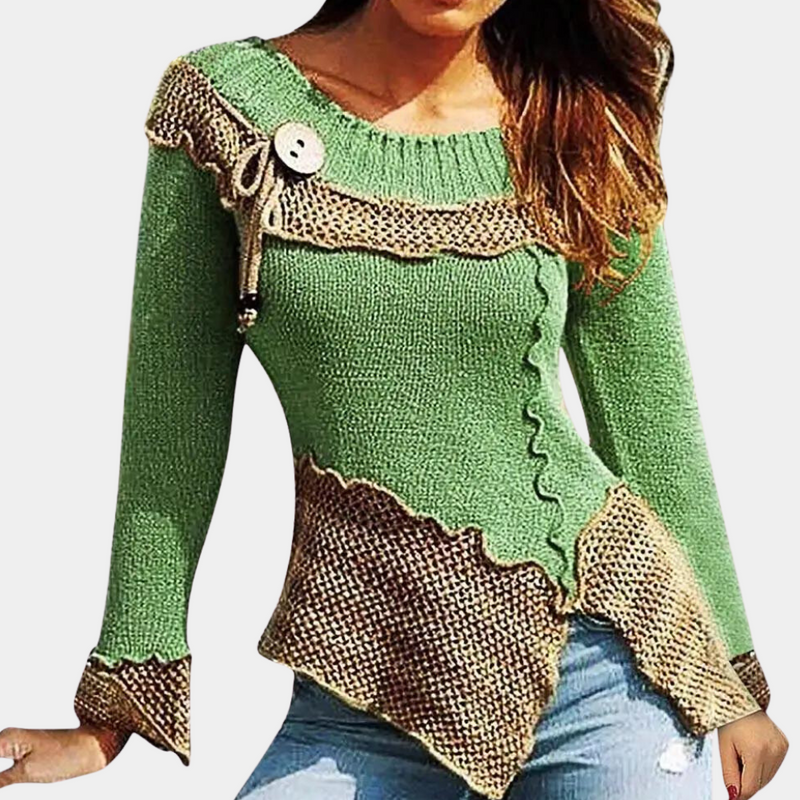 Eleganter Und Bequemer Pullover Für Modische Frauen